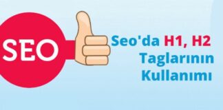 H1 – H2 Taglarını Nasıl Kullanacağız? h1 h2 tag kullanımı