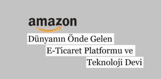 Amazon: Dünyanın Önde Gelen E-Ticaret Platformu ve Teknoloji Devi
