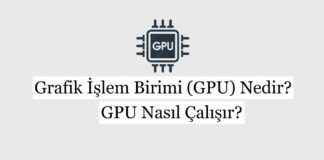 Grafik İşlem Birimi (GPU) Nedir?