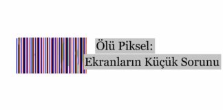 Ölü Piksel: Ekranların Küçük Sorunu