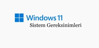 Windows 11 Sistem Gereksinimleri